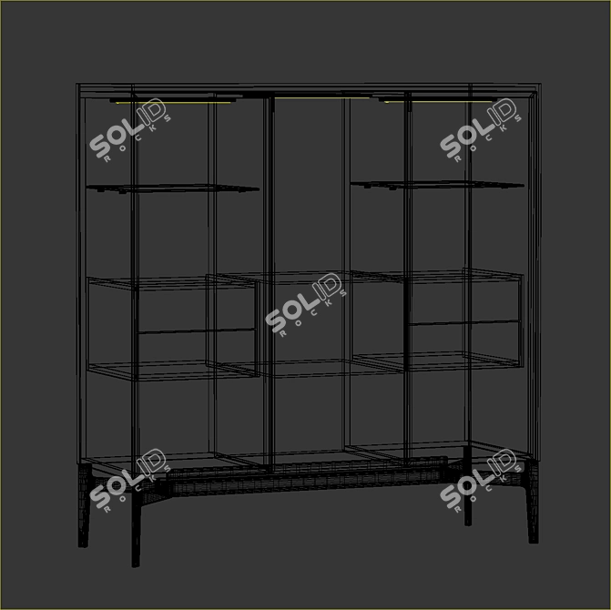 Poliform CODE Units 3D model image 6