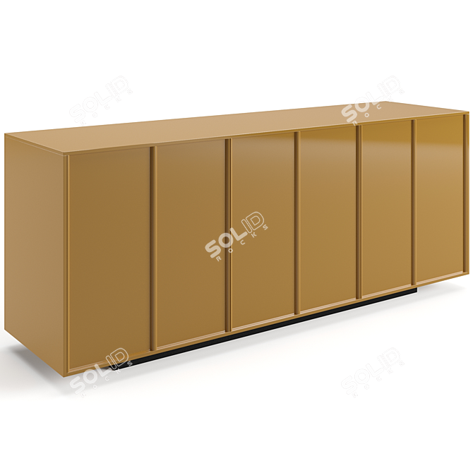 Sleek Contemporary Bonaldo Sideboard 3D model image 3