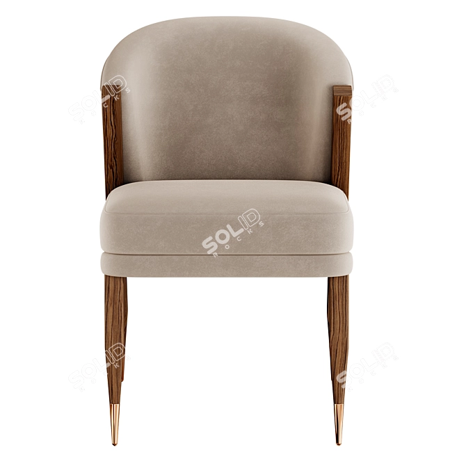 Brilliant Minimalist Chair 2015 3D model image 2