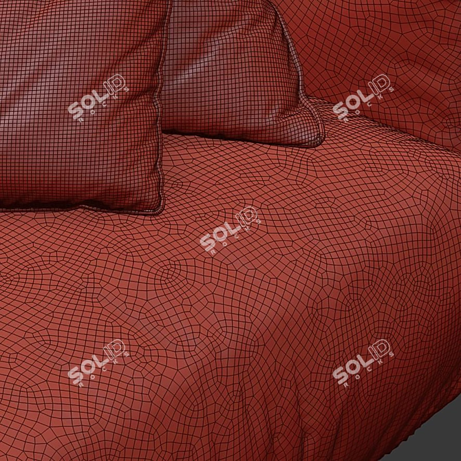 Modular Sofa 25 SetTransform Living 3D model image 6