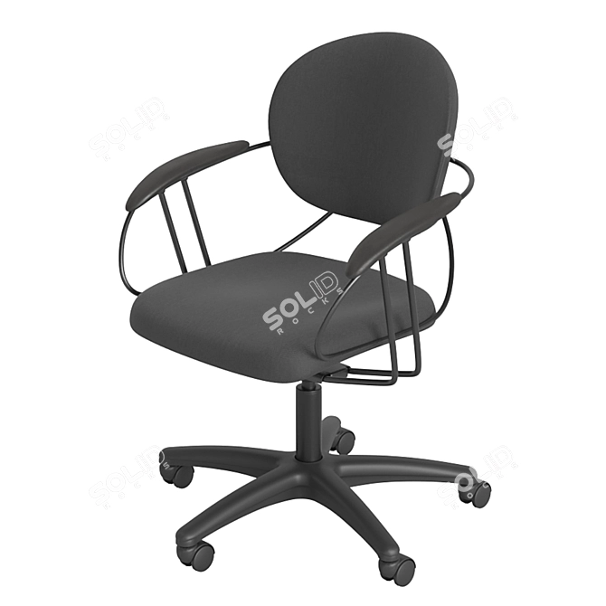 Steelcase Uno Office Chair Collection 3D model image 2