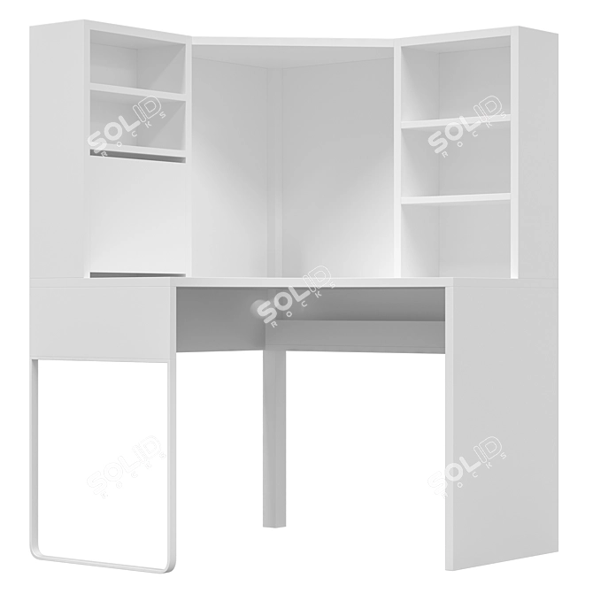 MIKE Corner Table - Modern Design 3D model image 4