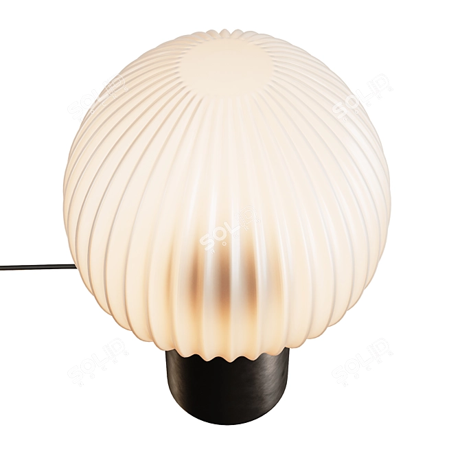 Eclipse Desk Lamp - Monochrome 3D model image 3