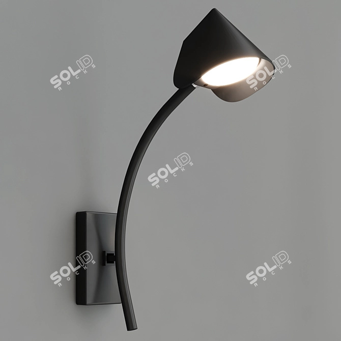 Modern LED Pendant Light Fixture 3D model image 2