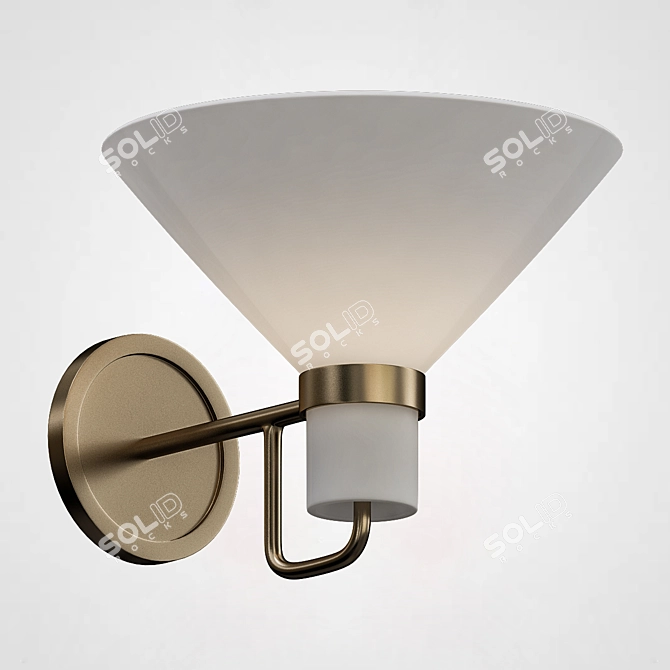 ImperiumLoft Wall Sconce LAURISTON, Code 155085 3D model image 2