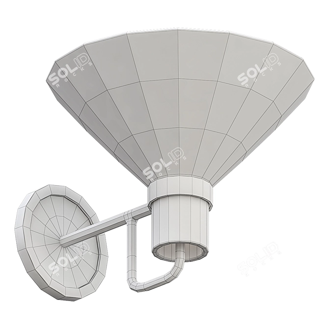 ImperiumLoft Wall Sconce LAURISTON, Code 155085 3D model image 3