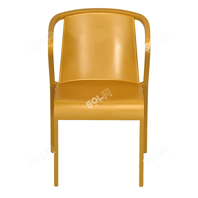 Predsida Polypropylene Chair - Modern Chic 3D model image 3