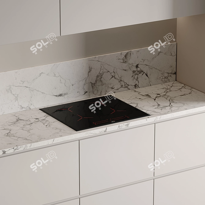 Kitchen 05 3D Model Set 3D model image 5