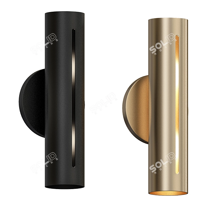 Industrial Wall Sconce Lester ImperiumLoft 3D model image 1