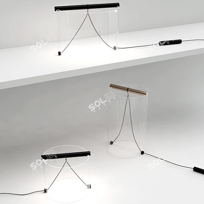 Sleek Minimalist FLOS TO-TIE Lights 3D model image 3