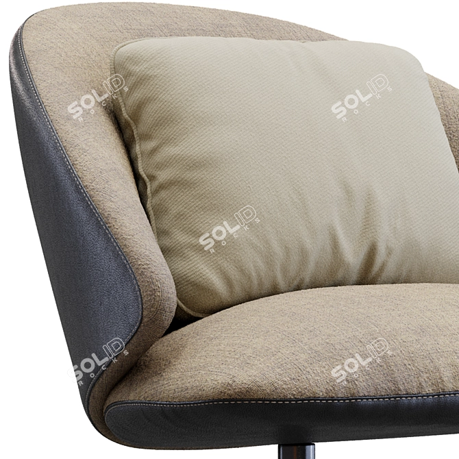  Contemporary European Design Sofa 3D model image 2