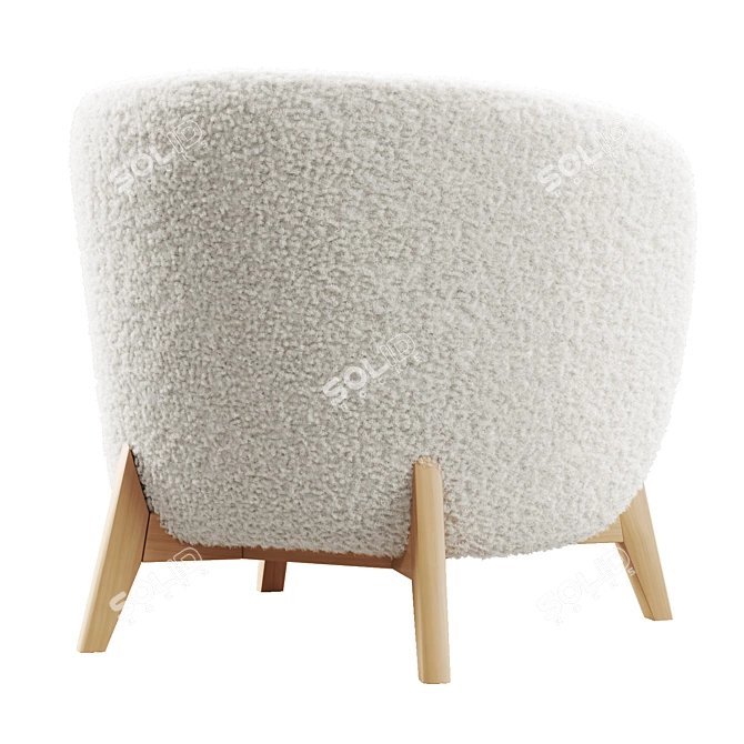 VrayFur White Cozy Textures 3D model image 3