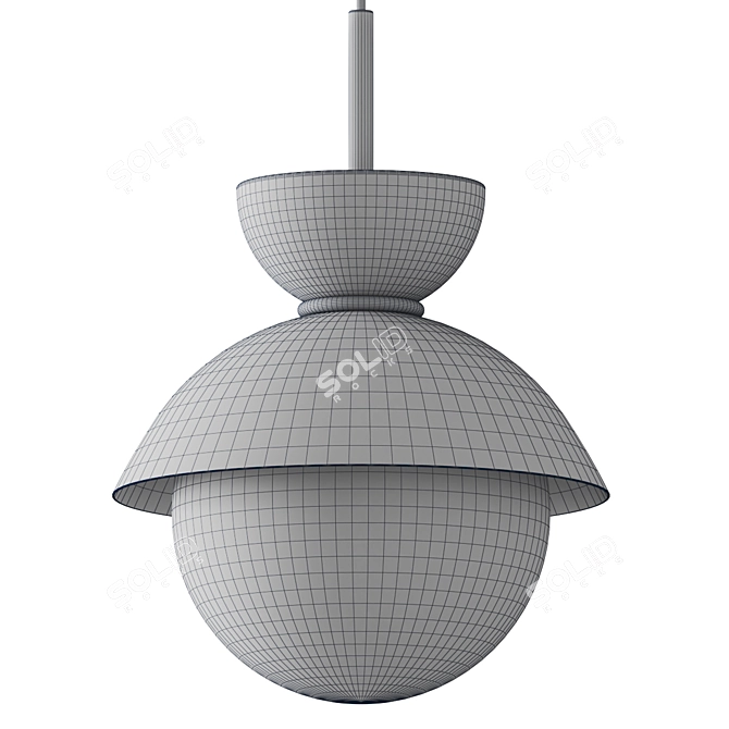 Nordic Elegance Pendant Light 3D model image 3