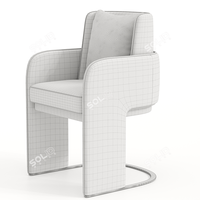 Modern Chic Odisseia Armchair 2014 3D model image 5