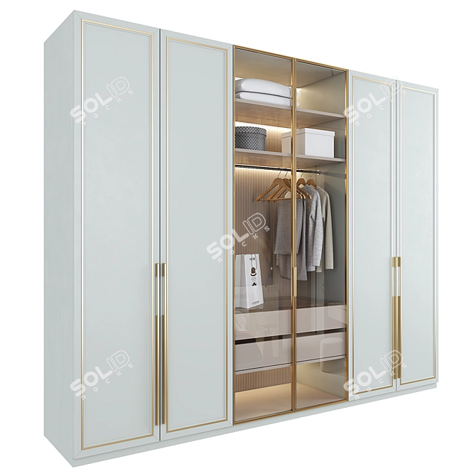 37-Poly Wardrobe Version 2016 3D model image 2