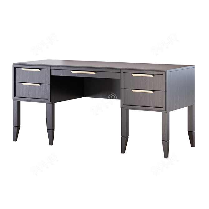 Modern Writing Desk Charlie 3D model image 1