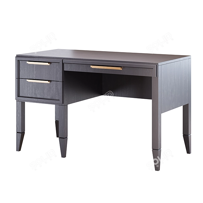 Modern Writing Desk Charlie 3D model image 3