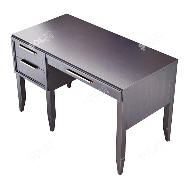 Modern Writing Desk Charlie 3D model image 4