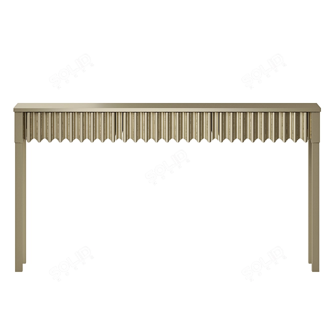 Modern Reese Console Table 3D model image 2