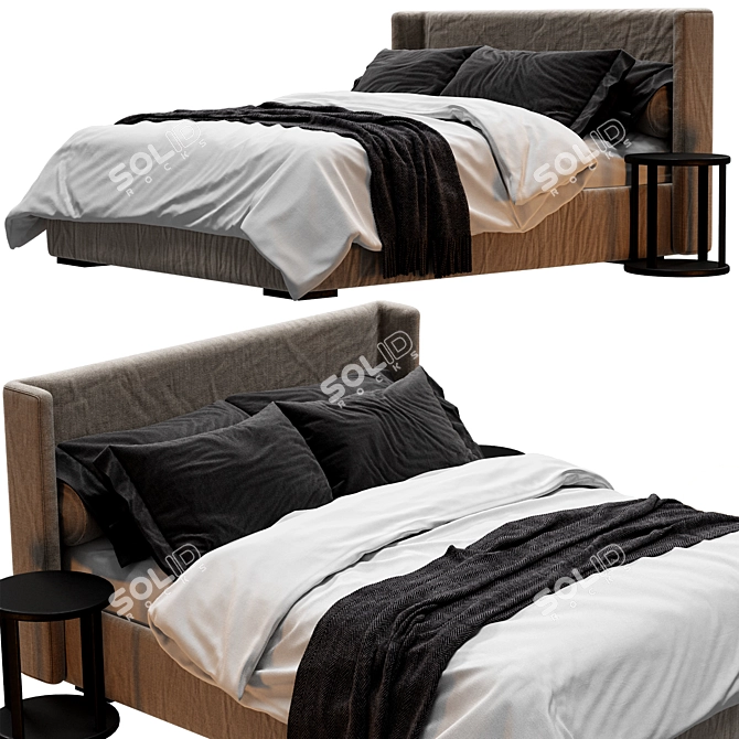  RH Lawson Bed Model 3D model image 3