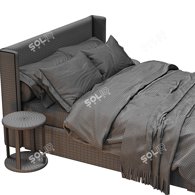  RH Lawson Bed Model 3D model image 2