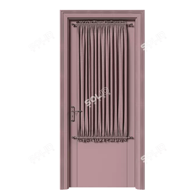  Rustic French Entry Door 3D model image 6