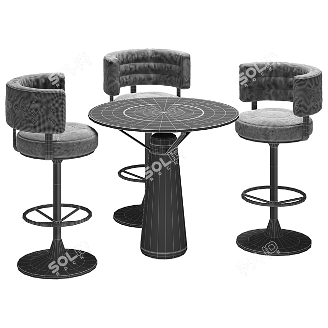 Alva Musa Firefly Coffee Set 3D model image 4