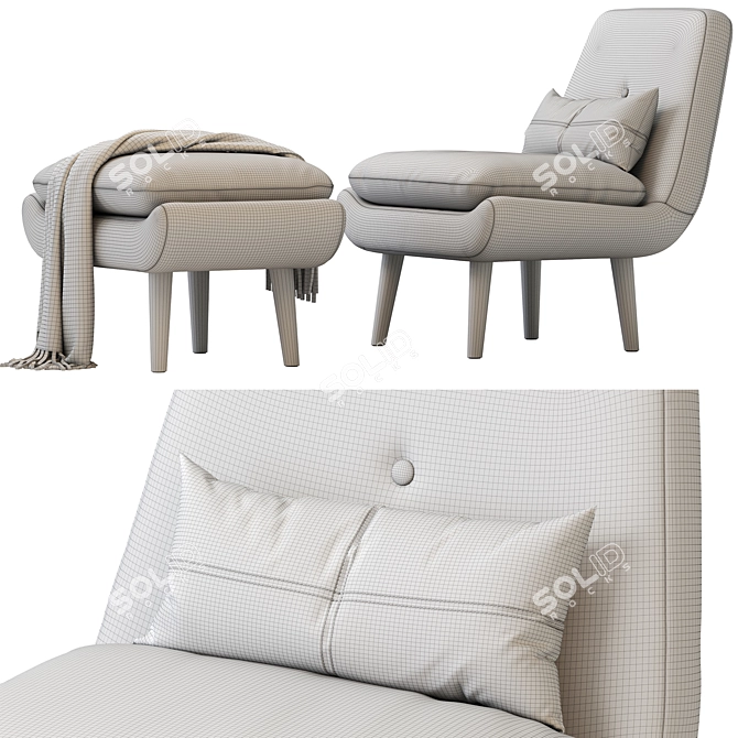 Vinis Chair 2013 Model Corona 3D model image 7