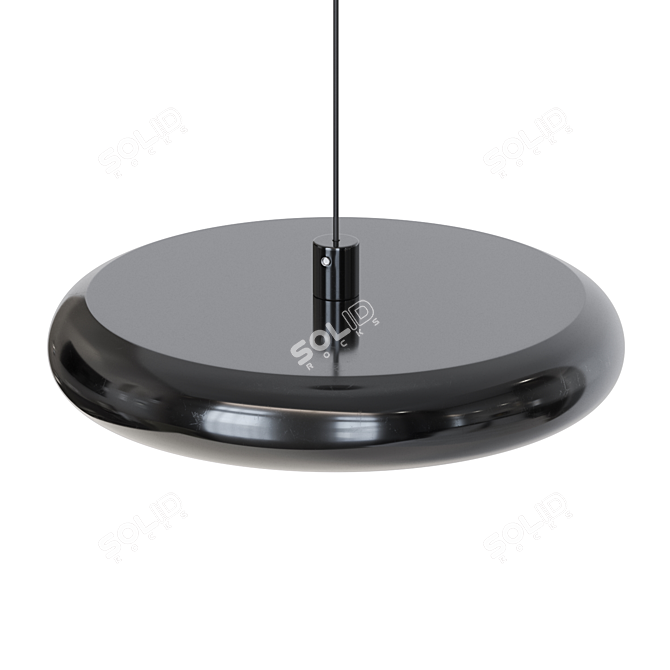 Disco LED Pendant Lamp SEGOL 3D model image 2
