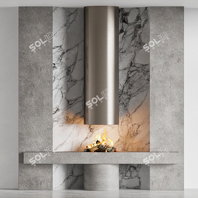 Fireplace 13 3D Model Download 3D model image 3