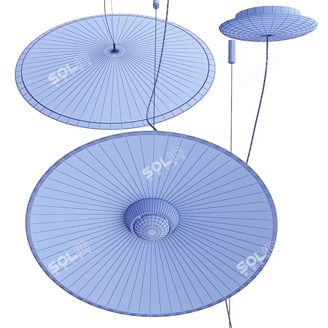 KOINE Aluminium Pendant 2021 Design 3D model image 2