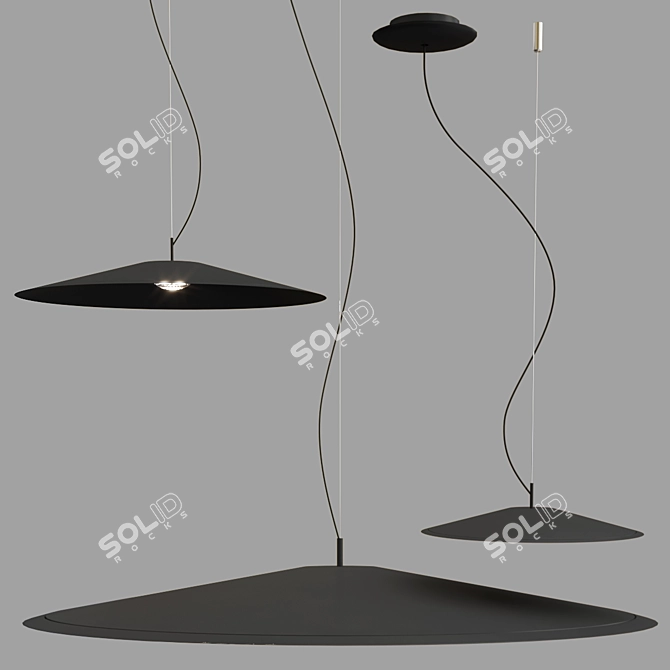 KOINE Aluminium Pendant 2021 Design 3D model image 3
