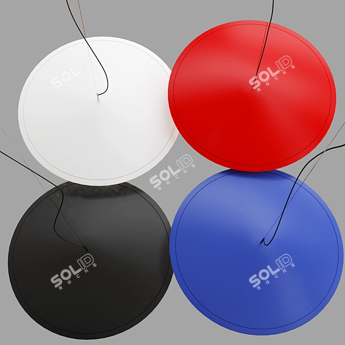 KOINE Aluminium Pendant 2021 Design 3D model image 4