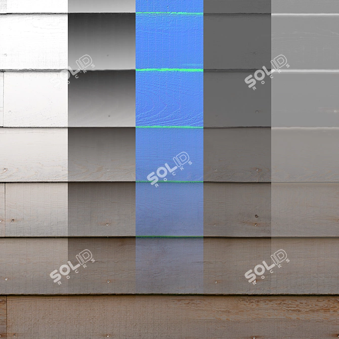 Seamless Wood Texture 4K 3D model image 2