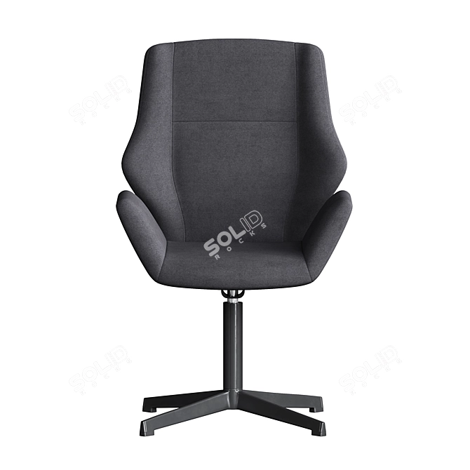 Arlon Rotating Office Chair 3D model image 2