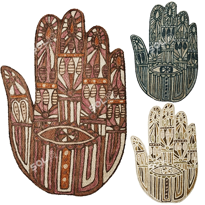  CHY-01 JB Carpet: Chic Elegance 3D model image 1