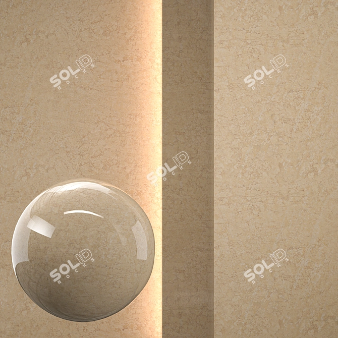 seamless Stone-036 Texture Set 3D model image 1