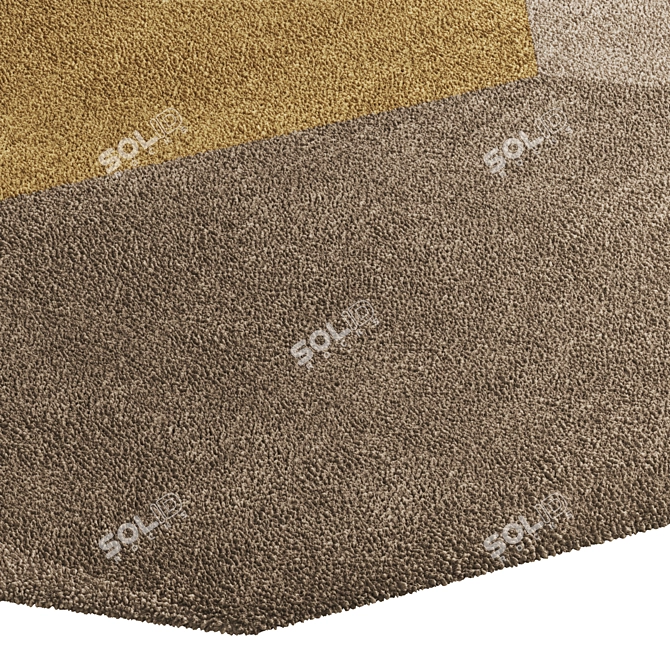 Puik Hexagon Carpet Set 3D model image 2