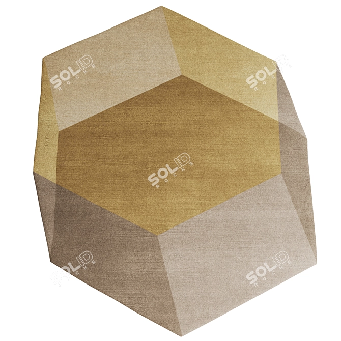 Puik Hexagon Carpet Set 3D model image 6
