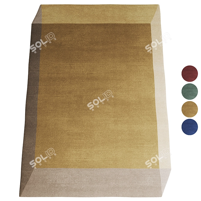 Puik ISO Rectangle Carpet Set 3D model image 1