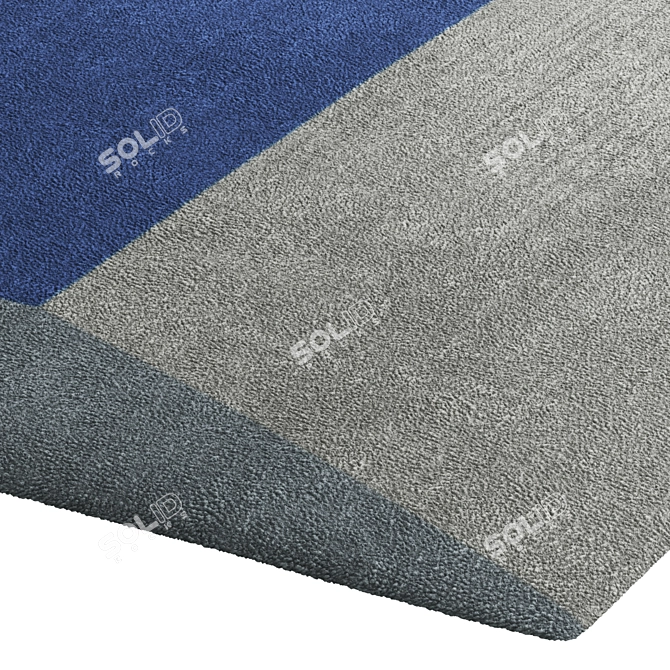 Puik ISO Rectangle Carpet Set 3D model image 2