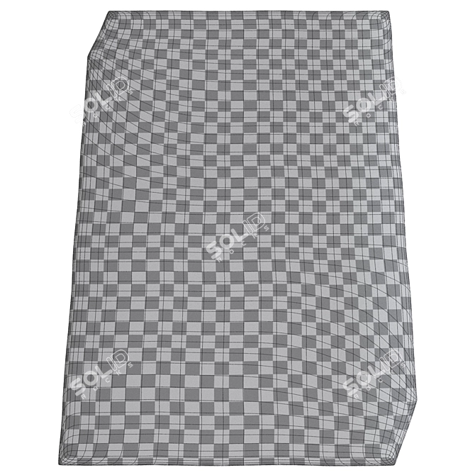 Puik ISO Rectangle Carpet Set 3D model image 7