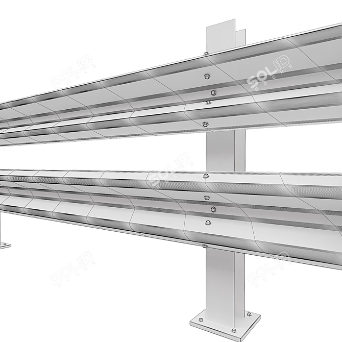 Given that the product description is "Guard rail with all adjustment," I would recommend the following title:

Adjustable Guard Rail System 3D model image 2