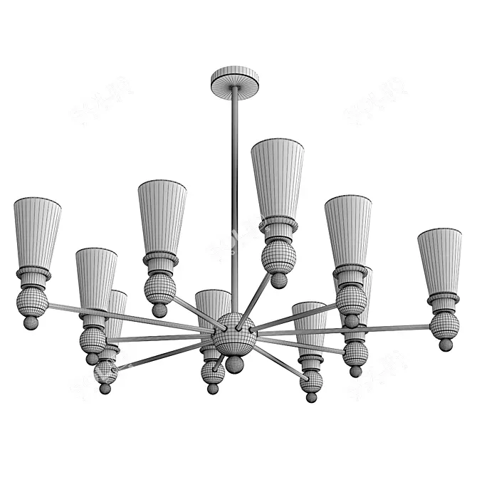 Nimbus 106cm Ceiling Fan 3D model image 3