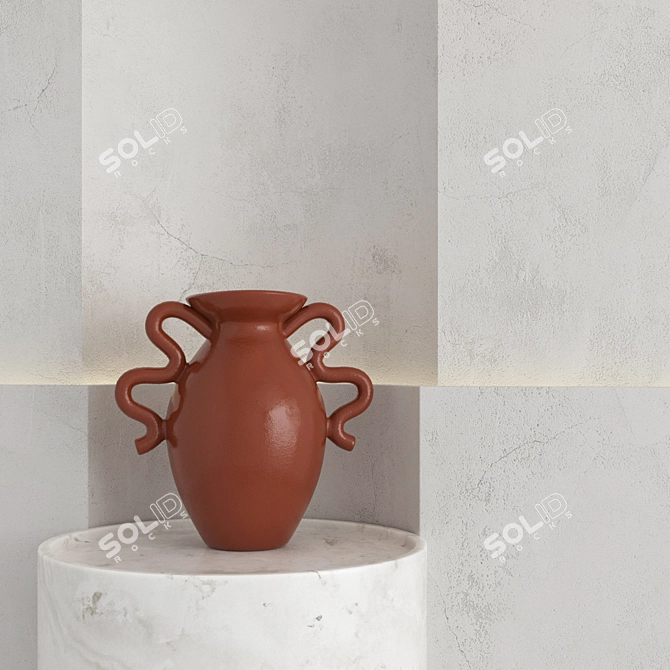 Decorative Wall Panel Set 104 3D model image 3