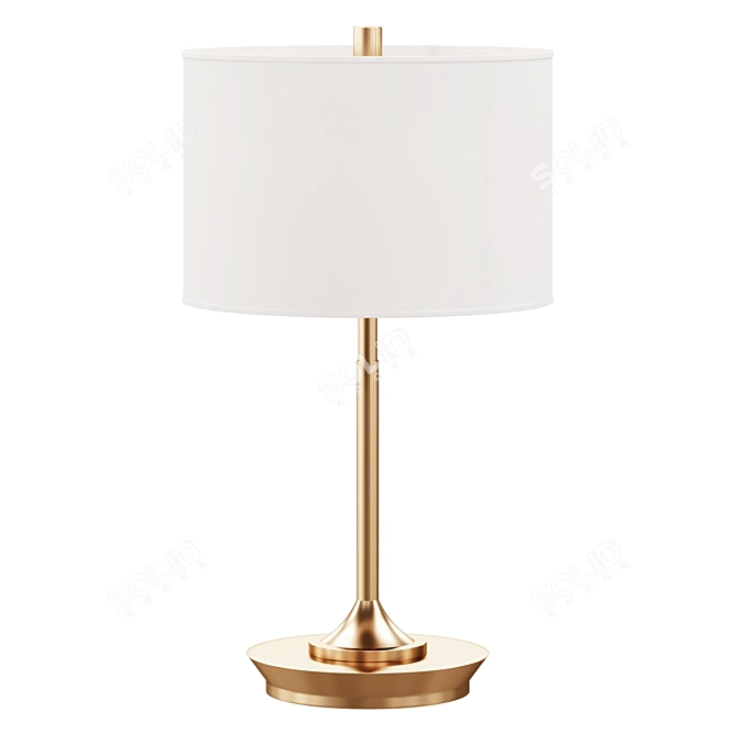  Taren Table Lamp Duo Set 3D model image 1