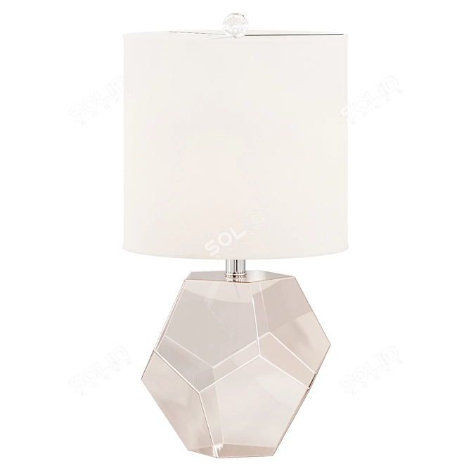 Elegant Bella Table Lamp 3D model image 1