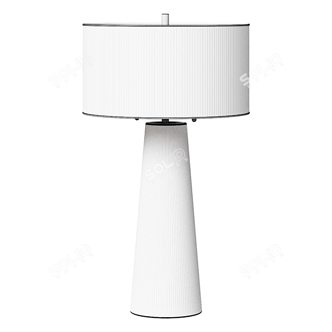 Myrtle Table Lamp Set 2 3D model image 2