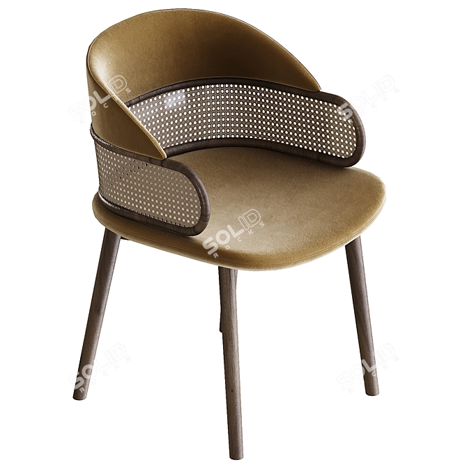 Elegant Mudhif Chair: Timeless Design

(Product Description Translation: "The Mudhif chair is a design masterpiece that integrates local culture 3D model image 3