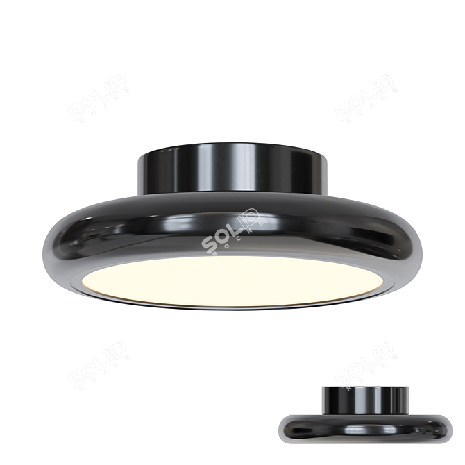 Disco Design LED Spot Lamp 3D model image 1